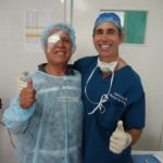 Dr Jeff Patient Regained Sight Happy Thumbs up